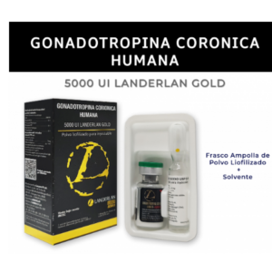 Gonadotropina Coronica Humana 5000 UI LANDERLAN GOLD (HCG)