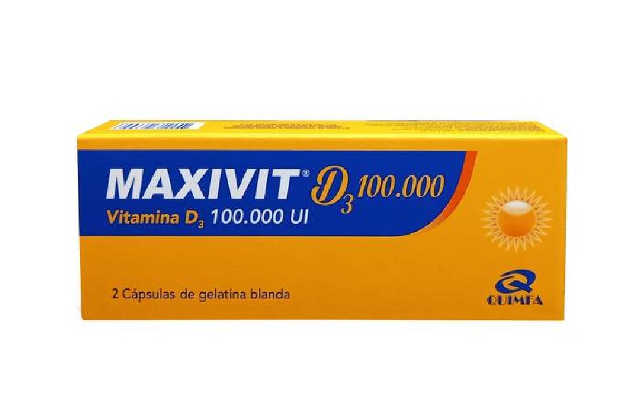 Maxivit D3 – Vitamina D3  100.000UI
