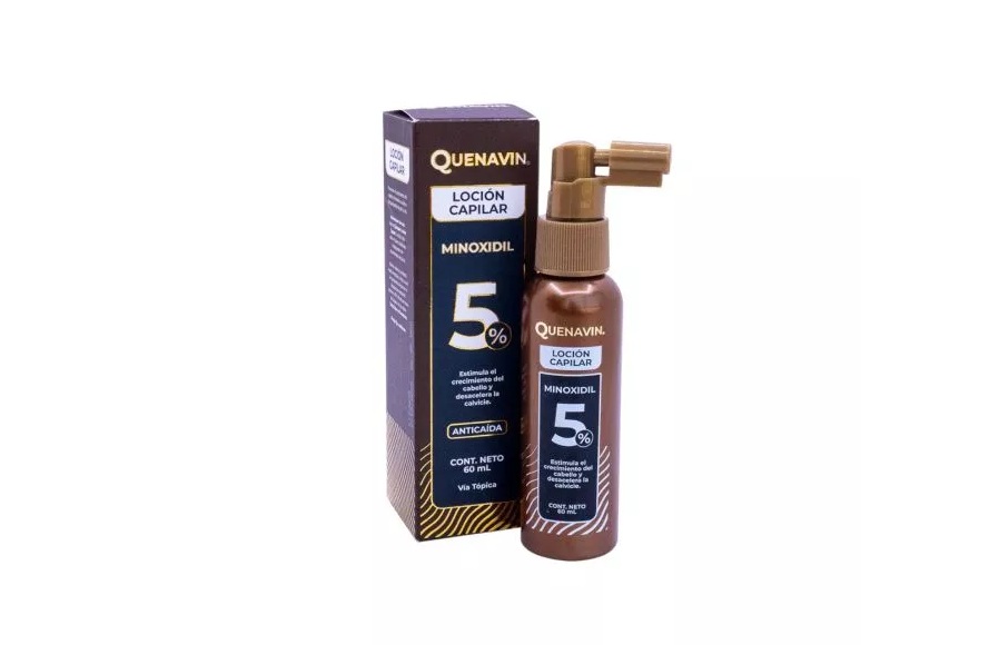 Quenavin Loção Capilar Minoxidil 5% – 60 mL